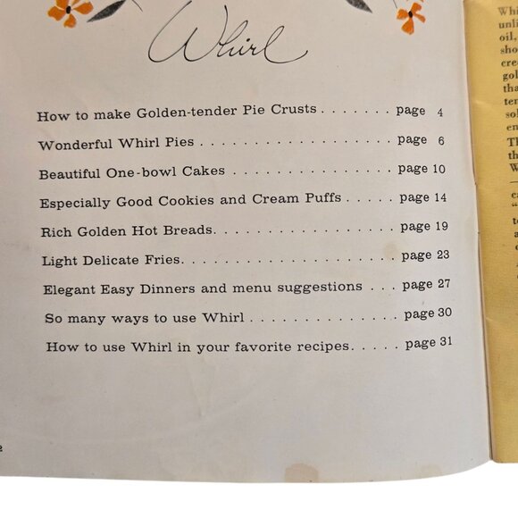 New Golden Whirl Introductory Cookbook Vintage Recipe Booklet 31 Pages 1960s - Picture 3 of 13